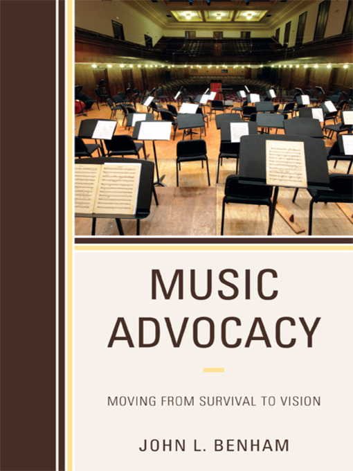 Title details for Music Advocacy by John L. Benham - Available